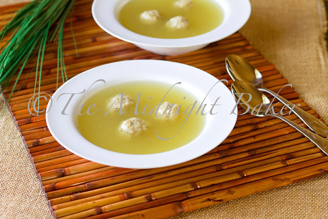 chicken soup with matzoh balls