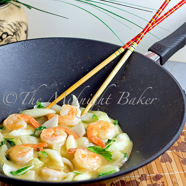 Gastrolux Shrimp with Bok Choi