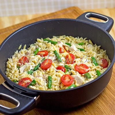 Garden Chicken with Orzo
