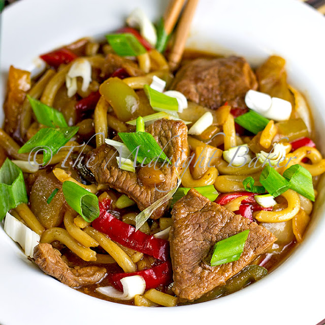 Sweet and Spicy Pepper Steak