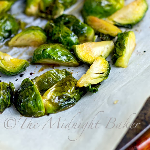 Roasted Maple Brussels Sprouts
