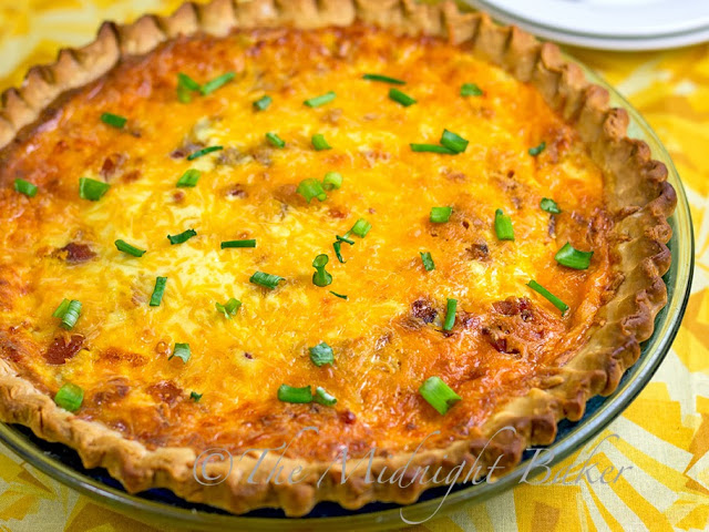 Double Cheese Bacon Pie | bakeatmidnite.com | #meatpies #bacon #cheese #baconpie