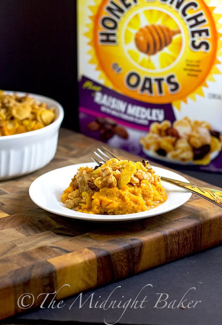 Praline Sweet Potato Crunch and Post Honey Bunches of Oats