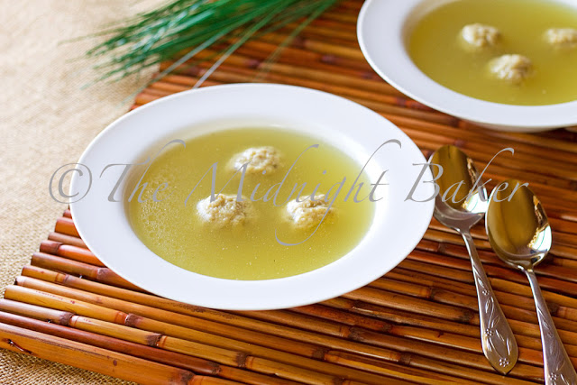 Chicken Soup with Matzoh Balls #ChickenSoupRecipe #Passover