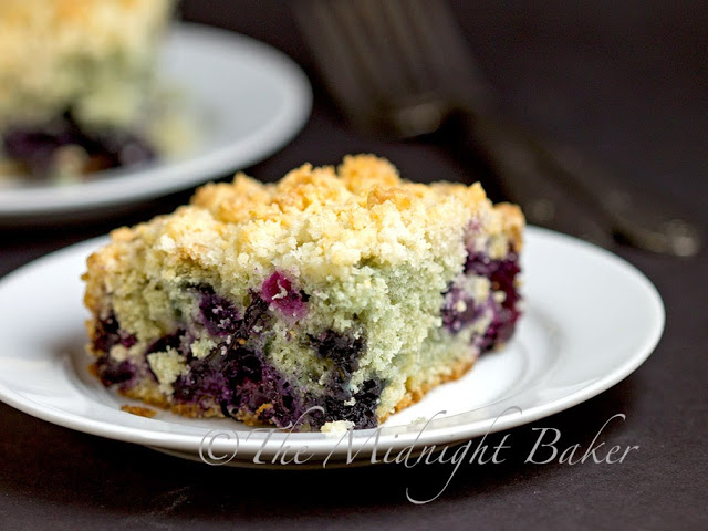 Blueberry Lemon Crumb Cake #CoffeeCake #blueberry #breakfast