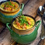 Slow Cooker Cheeseburger Soup
