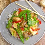 Asian Chicken with Mushrooms