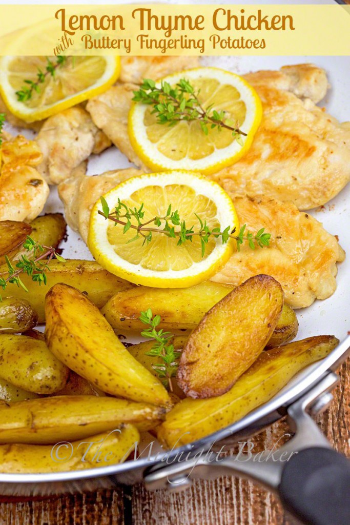 Lemon Thyme Chicken with Fingerling Potatoes