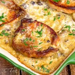 Pork Chops & Scalloped Potato Casserole