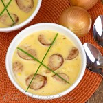 Sausage and Cheddar Beer Soup
