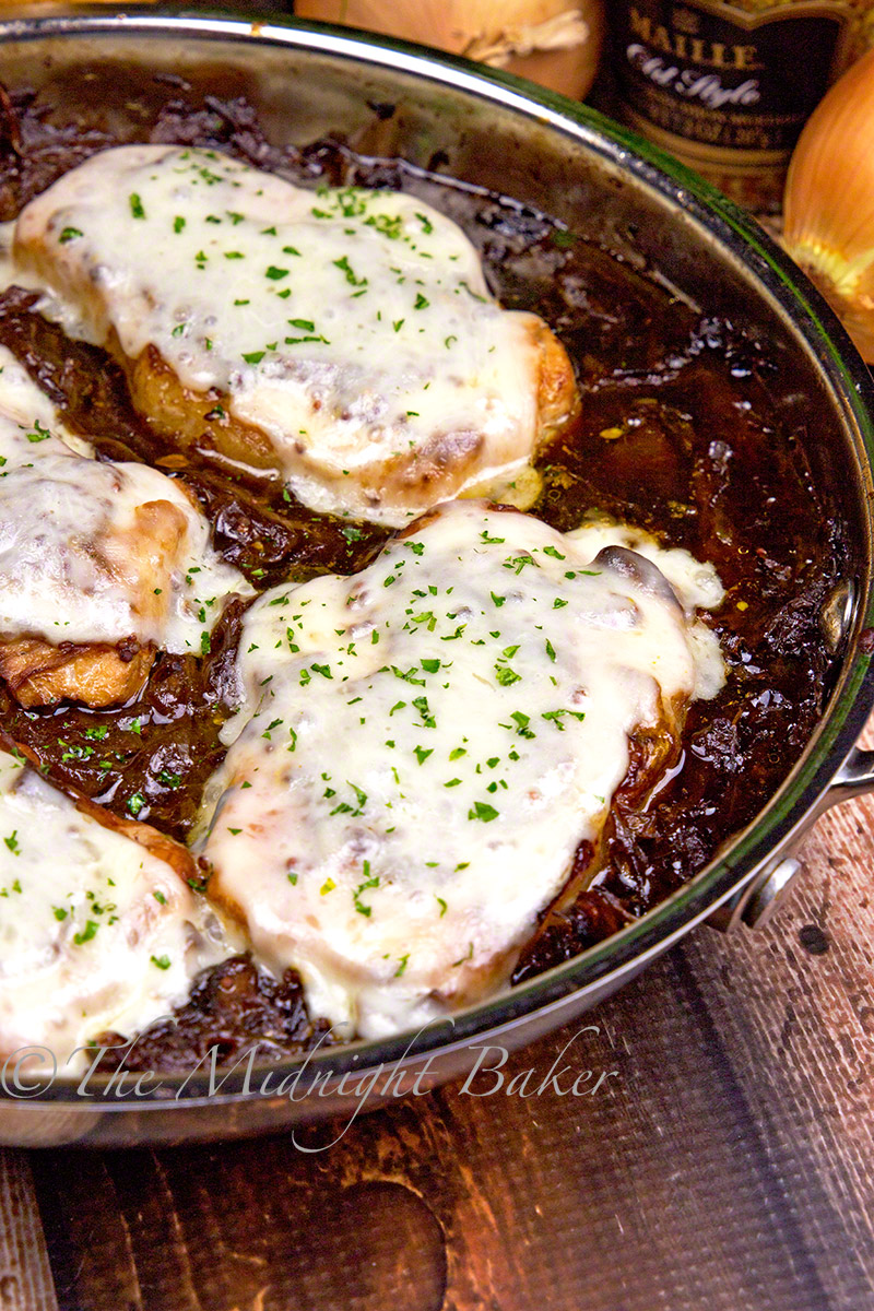 French Onion Soup Pork Chops The Midnight Baker