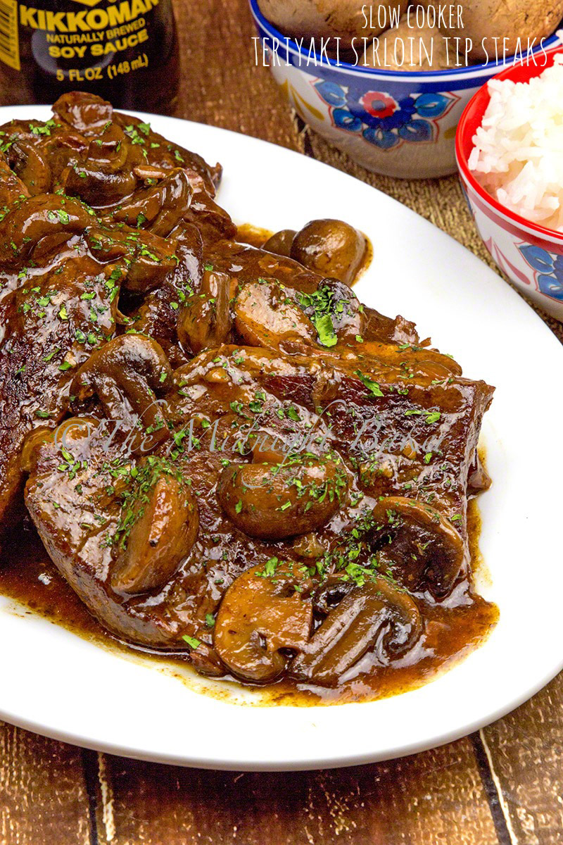 Slow Cooker Teriyaki Sirloin Tip Steaks The Midnight Baker