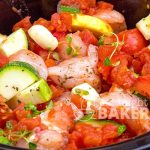 Just add chicken and fresh garden veggies to your slow cooker and voila--a chicken version of ratatoulle. Healthy and delicious.