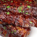 Succulent pork ribs roasted low and slow coated in a blackberry glaze with a hint of brandy.