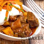 Authentic Hungarian Goulash is warm, comforting and easy to make! Surprise ingredient makes the flavor sing.