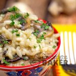 Creamy risotto is a classic rice side dish.