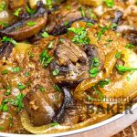 Seared mushrooms and onions give this skillet cube steak dinner terrific flavor.