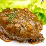 Easy and delicious salisbury steak you set and forget in your slow cooker.