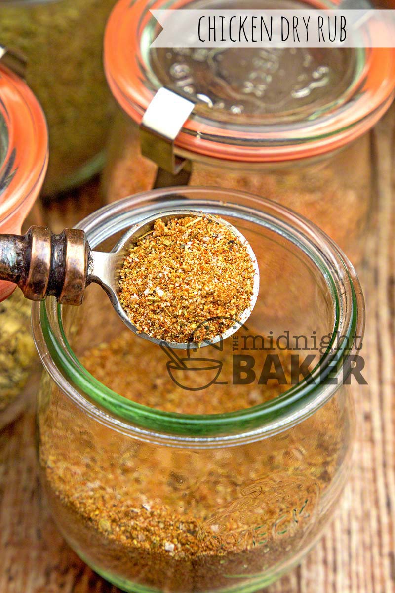 Give all your chicken dishes excellent flavor with this dry rub.