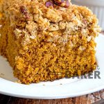 One of the most delicious pumpkin crumb coffee cakes you'll ever eat.