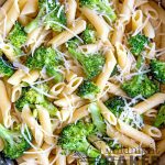 Crisp broccoli and zesty garlic make this meatless pasta meal so good they'll beg for seconds. Easy to make too.