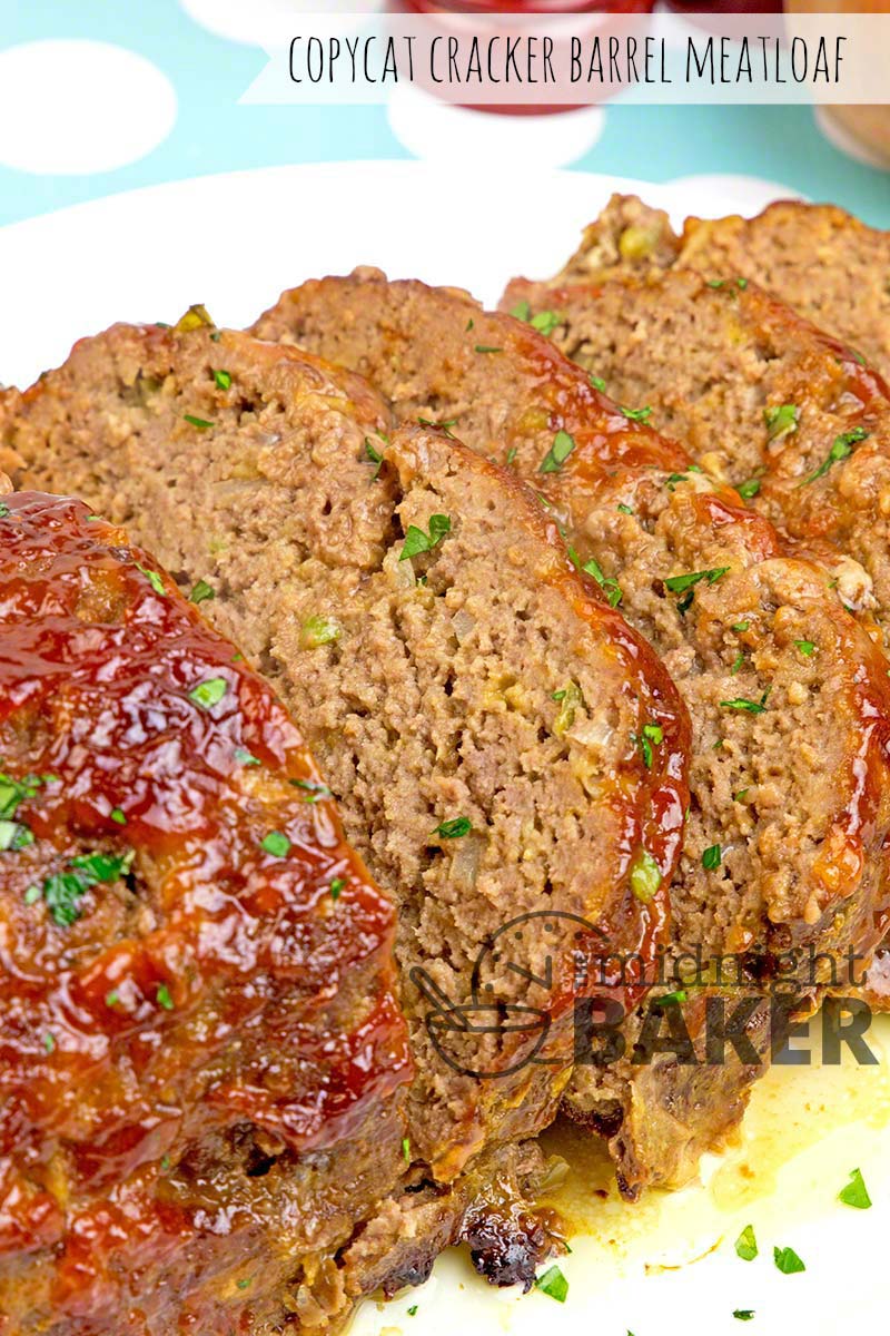 This meatloaf is one of Cracker Barrel's most beloved recipes.
