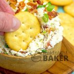 Here's a dip you can't stop eating! Loaded with bacon and tangy green onions!