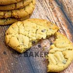These peanut butter cookies are pure heaven! Made with all butter and crunchy peanut butter.