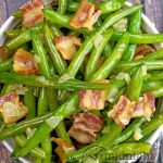 Who doesn't love the green beans at Cracker Barrel? This recipe uses fresh or frozen and they taste even better.