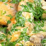 If you love arugula (rocket), then you'll love this quick and easy chicken skillet dinner!