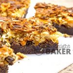 Delicious bar cookies loaded with chocolate flavor and everything but the kitchen sink!