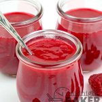 Delicious and easy fresh raspberry sauce has an intense flavor. This is sometimes called "coulis."