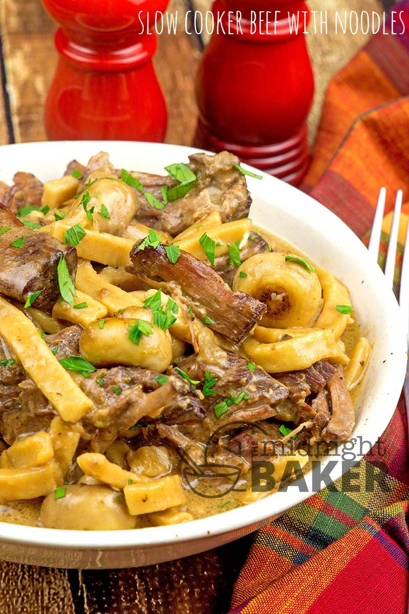 Slow Cooker Beef With Noodles The Midnight Baker,Value Of Wheat Pennies By Year