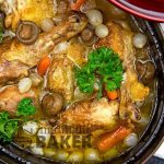 Easy and hearty this coq au vin is perfect on a cold night