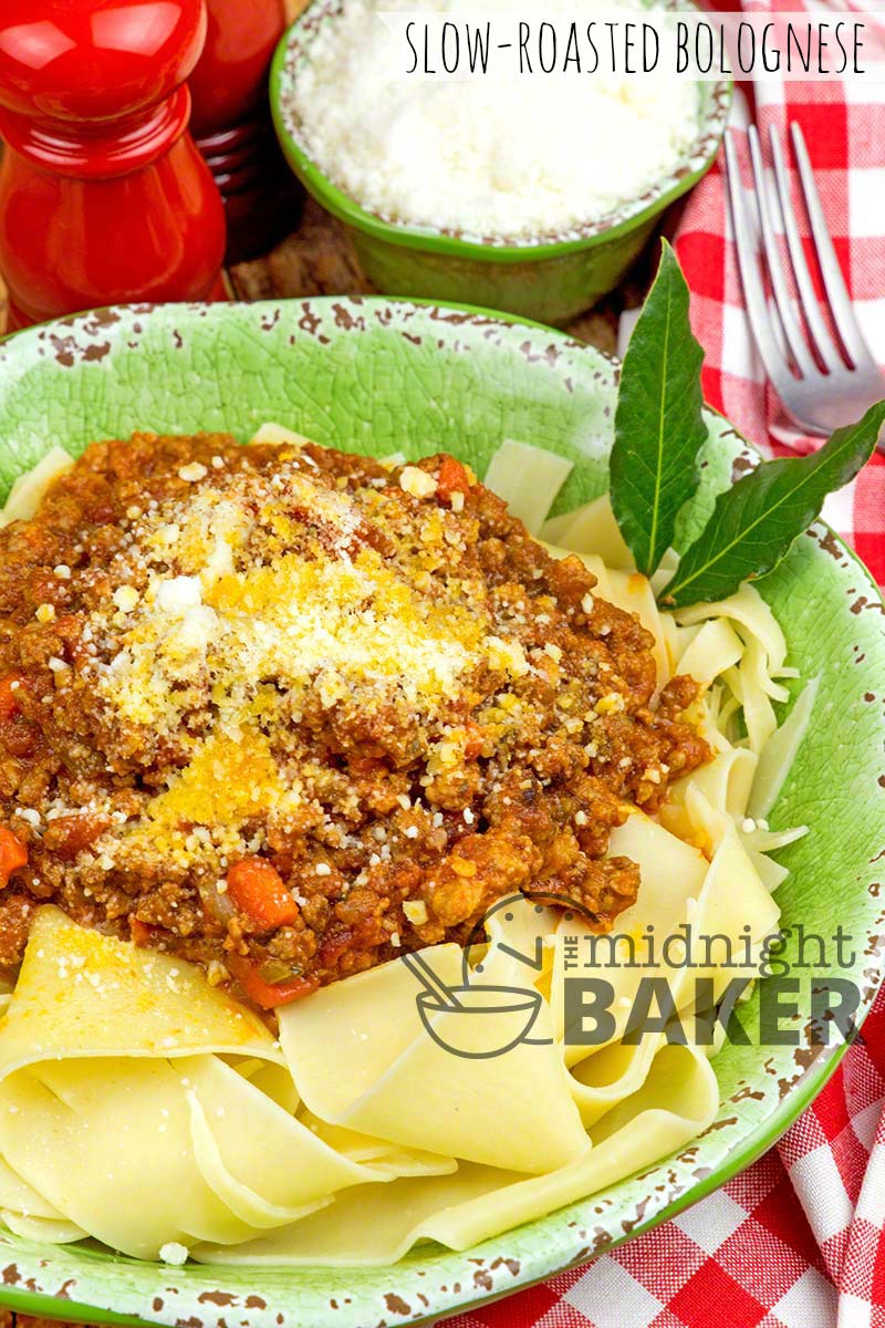 Slow Roasted Bolognese The Midnight Baker Hearty Pasta Sauce
