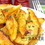 These crunchy and delicious potatoes have a mild herb flavor and are totally vegan too.