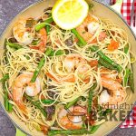 Fresh herbs make this easy shrimp and pasta dish have great flavor.