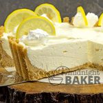 A light and elegant no-bake pie bursting with lemon flavor