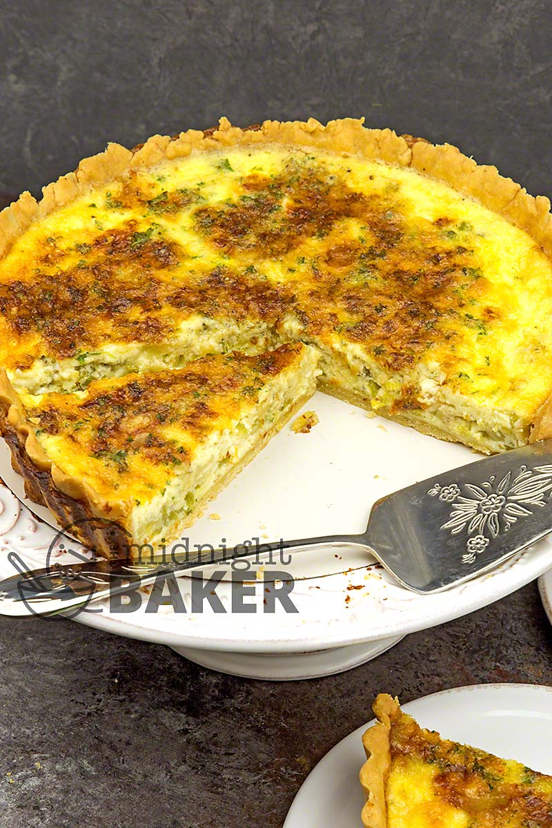 This is a quiche you'll make over and over. Savory leeks and creamy Stilton cheese give it it's great flavor.