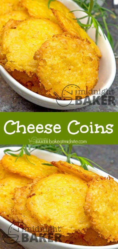Cheese Coins The Midnight Baker Cheese Snacks
