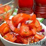 Simple tomato salsa