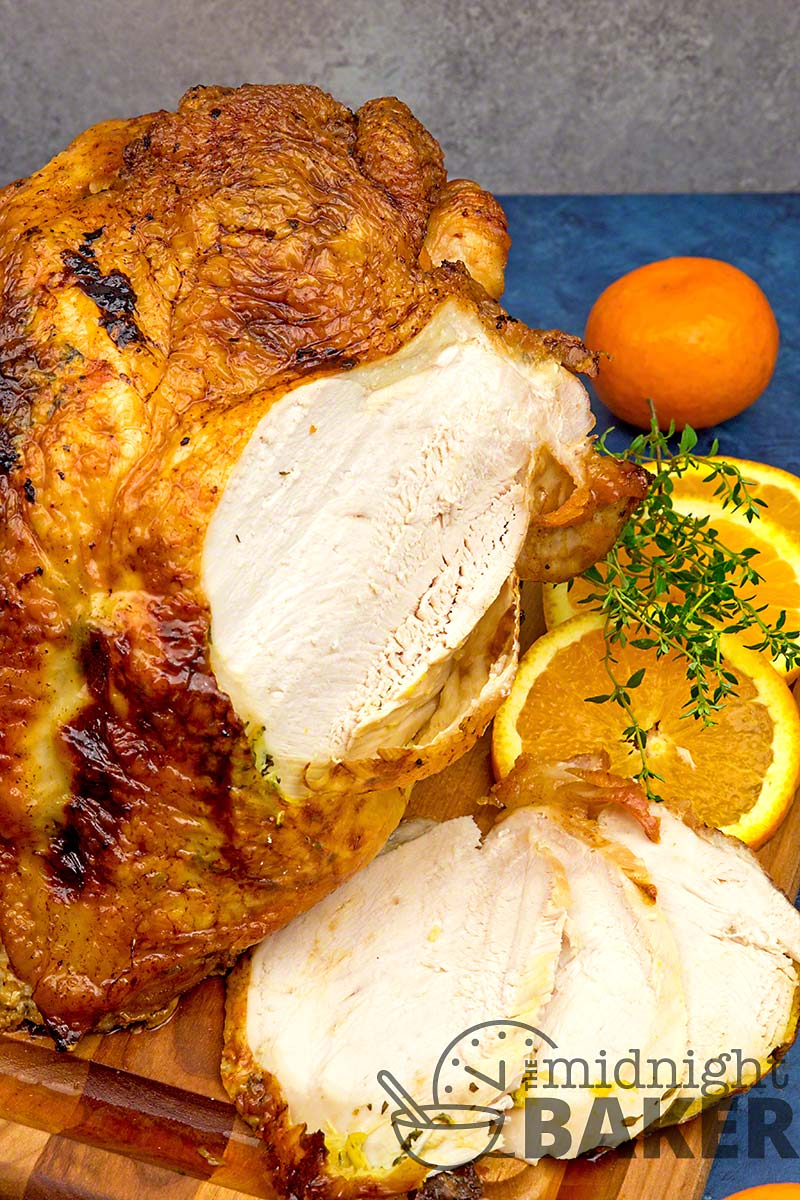 The simple flavors of orange and thyme make this turkey breast outstanding.