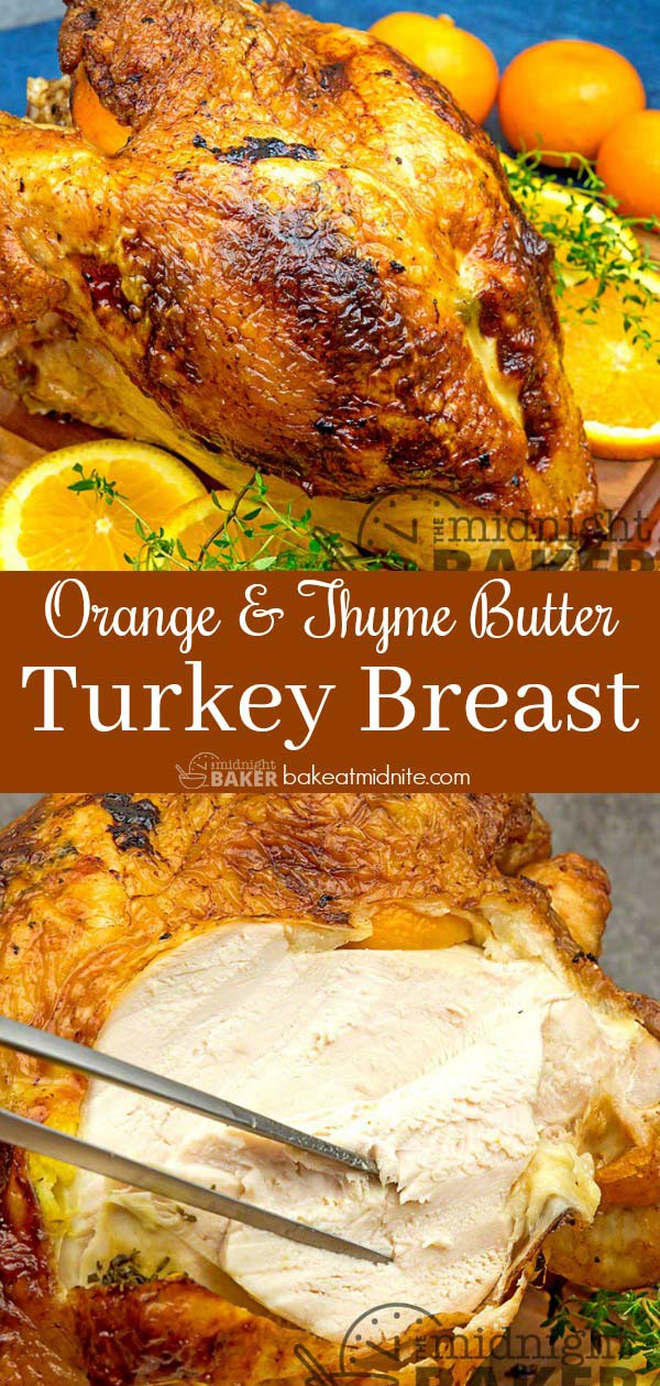 The simple flavors of orange and thyme make this turkey breast outstanding.