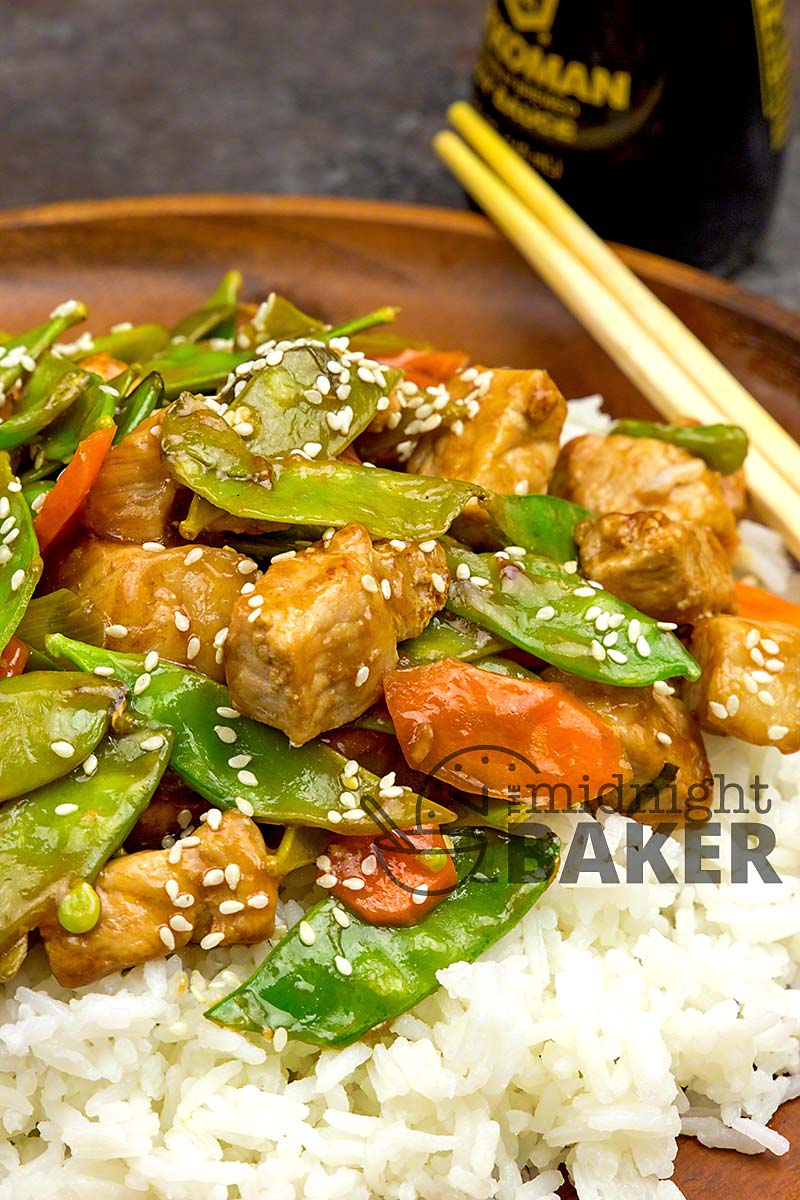 Sweet and sour pork dinner that's quick, easy and delicious!