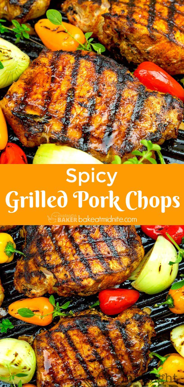 Make these delicious pork chops on your indoor stovetop grill