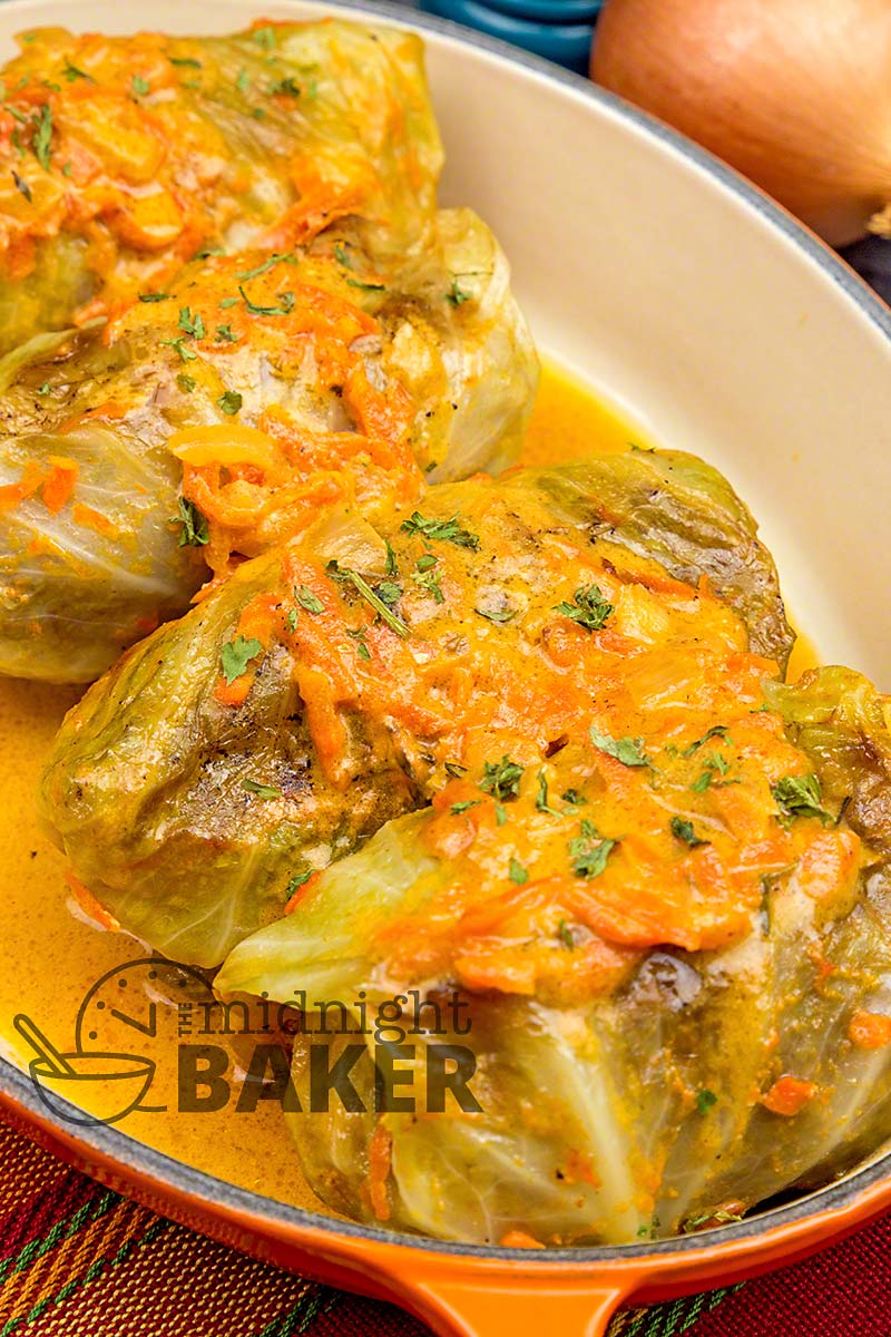 Russian Stuffed Cabbage - The Midnight Baker - Comforting