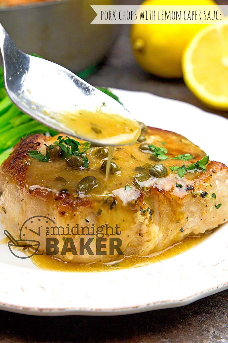 This tangy lemon caper sauce makes these pork chops sing.