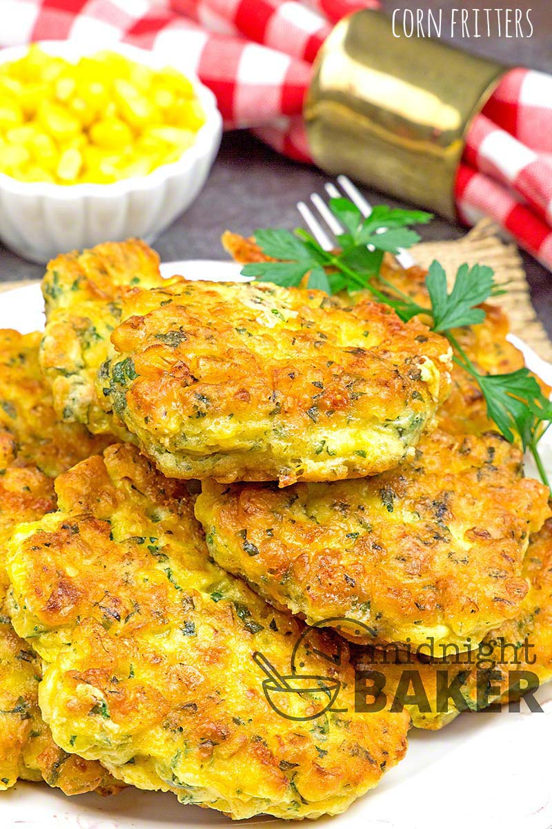 What's better than a corn fritter? Use them as a side or a snack.
