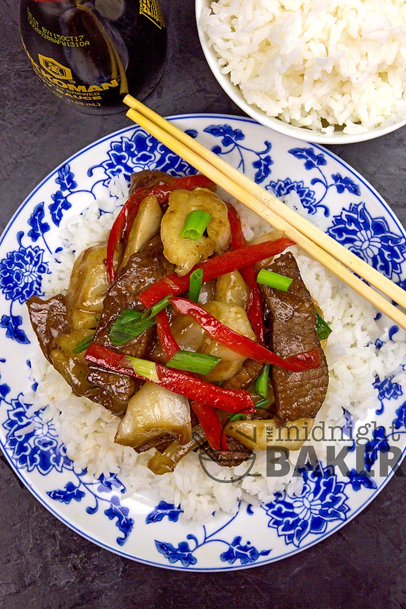 Yummy marinated flank steak and crisp bok choy make a delicious dinner that's quick and easy.