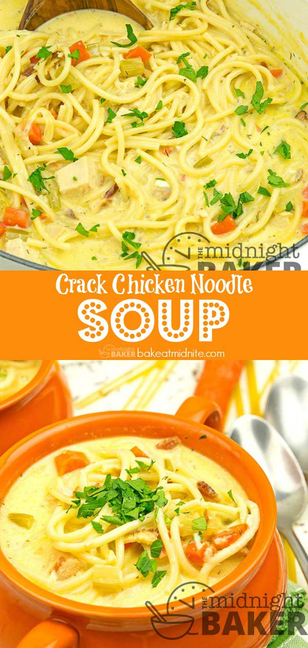 Perfect for leftover chicken and other odds and ends leftovers. This soup is addictive!